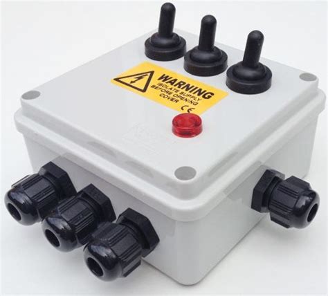 pond electrical box|pond switch box screwfix.